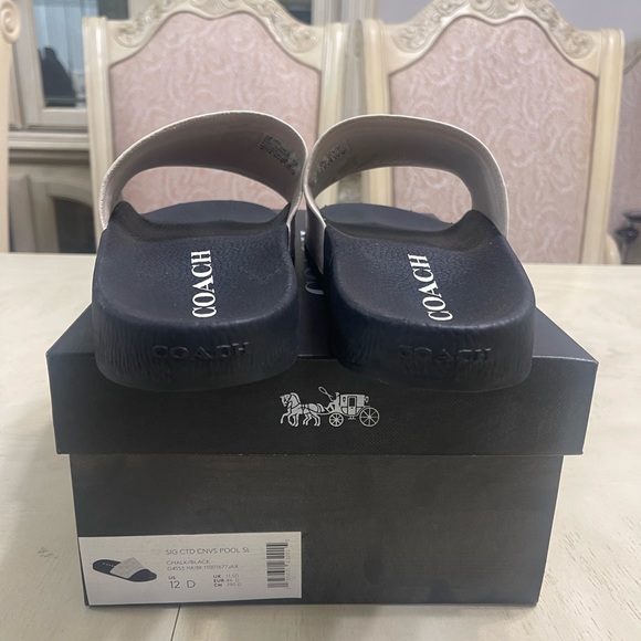 New! Unworn! Coach Slides Men’s Size 12 D (Authentic) - Picture 8 of 15